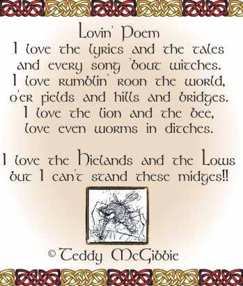 Lovin' Poem Teddy McGibbie
